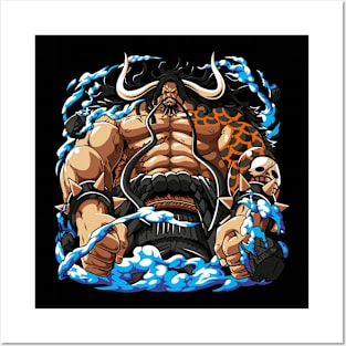 kaido one piece Posters and Art